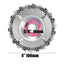 Wood Plastics 4 Inch 22 Tooth Grinder Disc Fine Chain Saw 4 Inch Angle Carving Culpting For 100/115 Angle Grinder - Korvel
