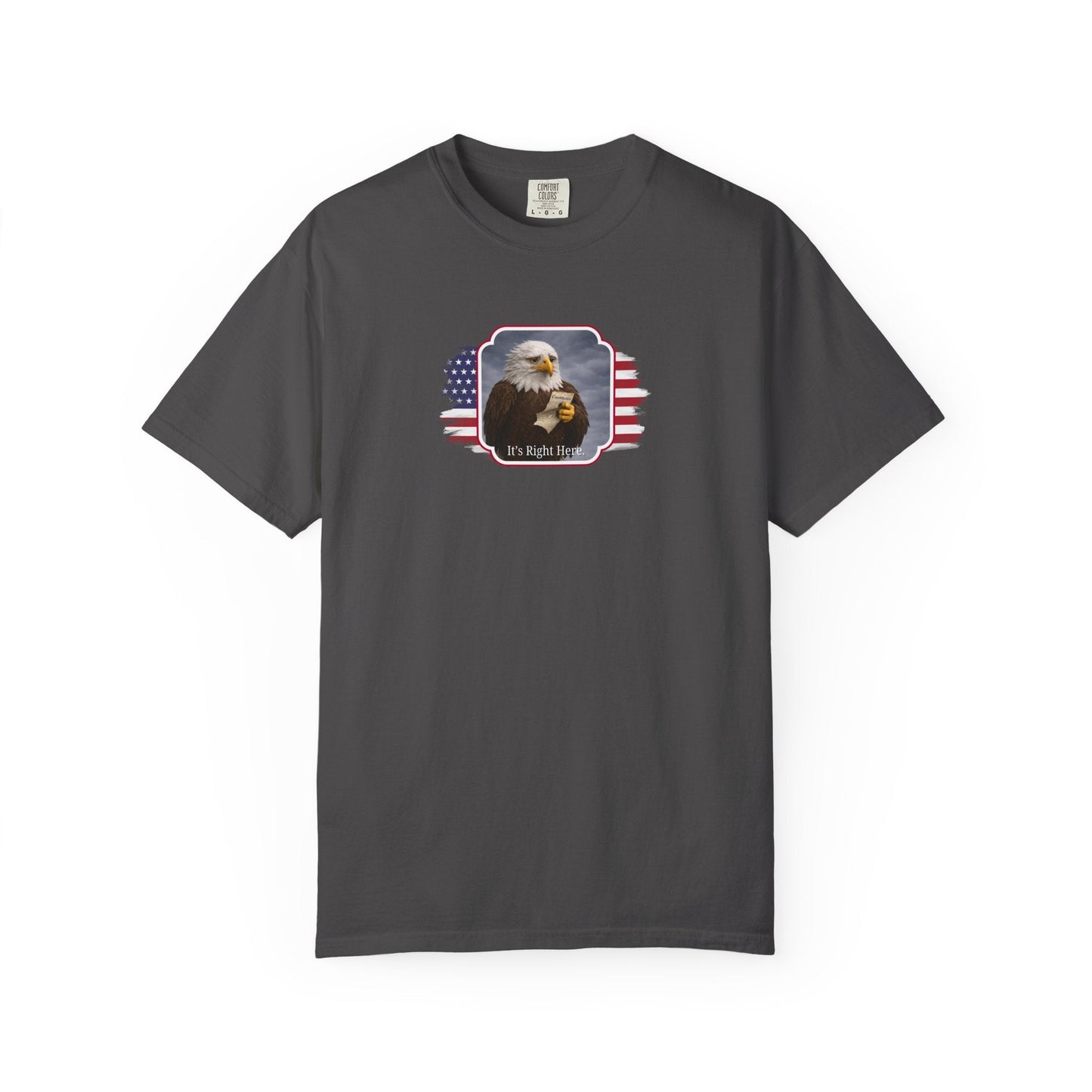 Camiseta de Parodia Política It’s Right Here