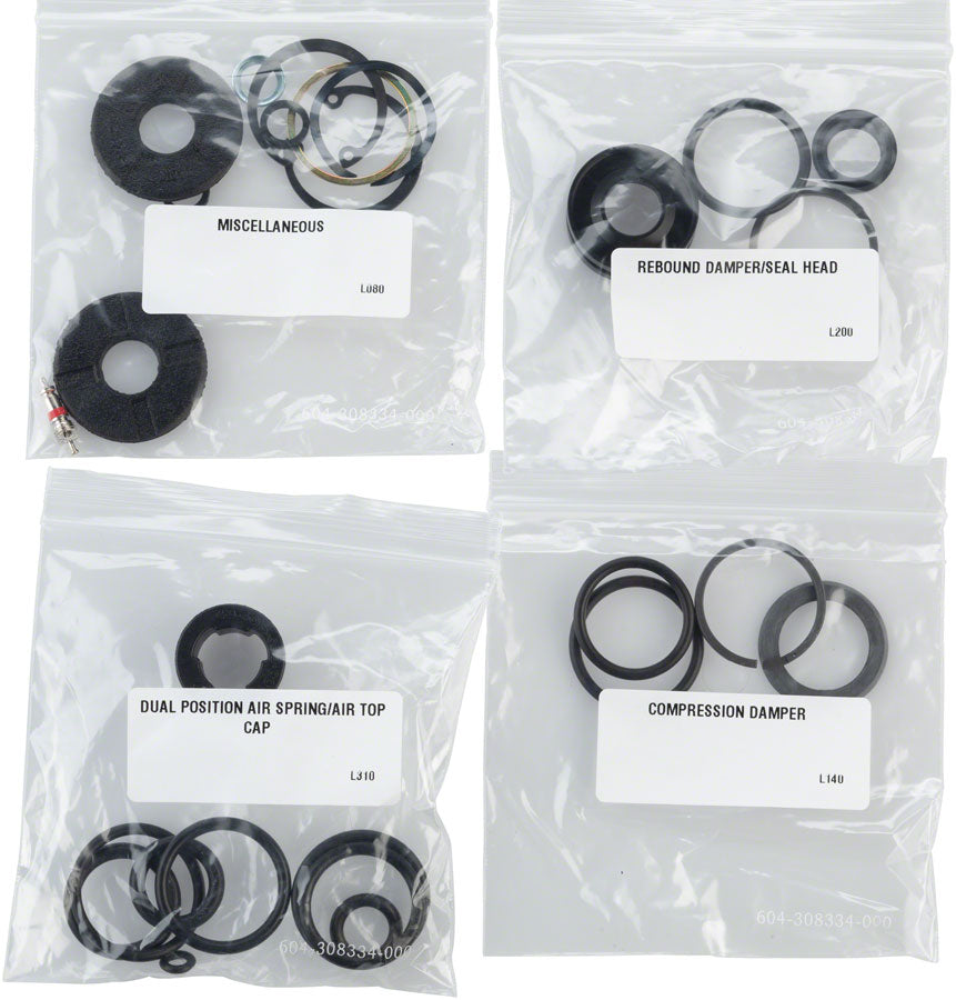 Kit de Servicio Completo RockShox para Control de Aire/Moción de Doble Posición