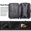 Blue 3 Piece Luggage Set Hardside Spinner Suitcase with TSA Lock 20" 24' 28" Available - Korvel