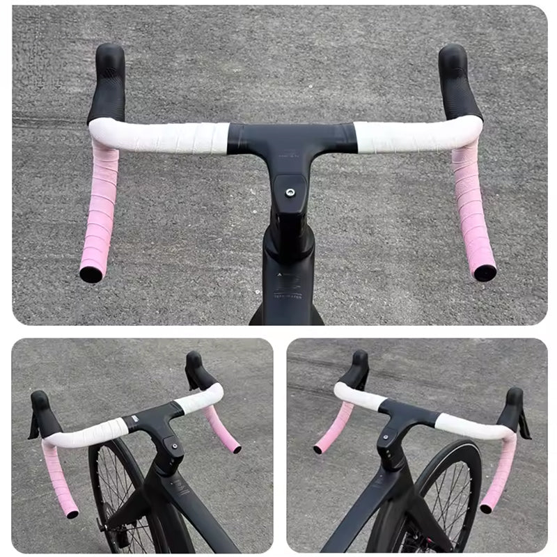 Premium Road Bike Handlebar Tape - Gradient Cloud Design