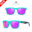 Classic polarized sunglasses for men and women ultra light driving glasses colorful real film sunglasses - Korvel