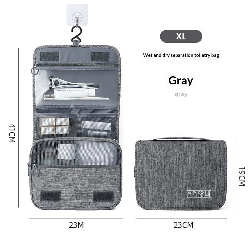 Cationic Hook Toiletry Bag - Stylish Travel Makeup Organizer