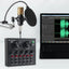 V8 Professional Sound Card and Podcast Equipment Bundle