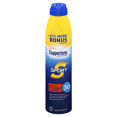 Coppertone Sport C-Spray - Protector Solar SPF 30 - 5.5oz