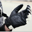 Motorcycle Gloves black Racing Genuine Leather Motorbike white Road Racing Team Glove men summer winter - Korvel