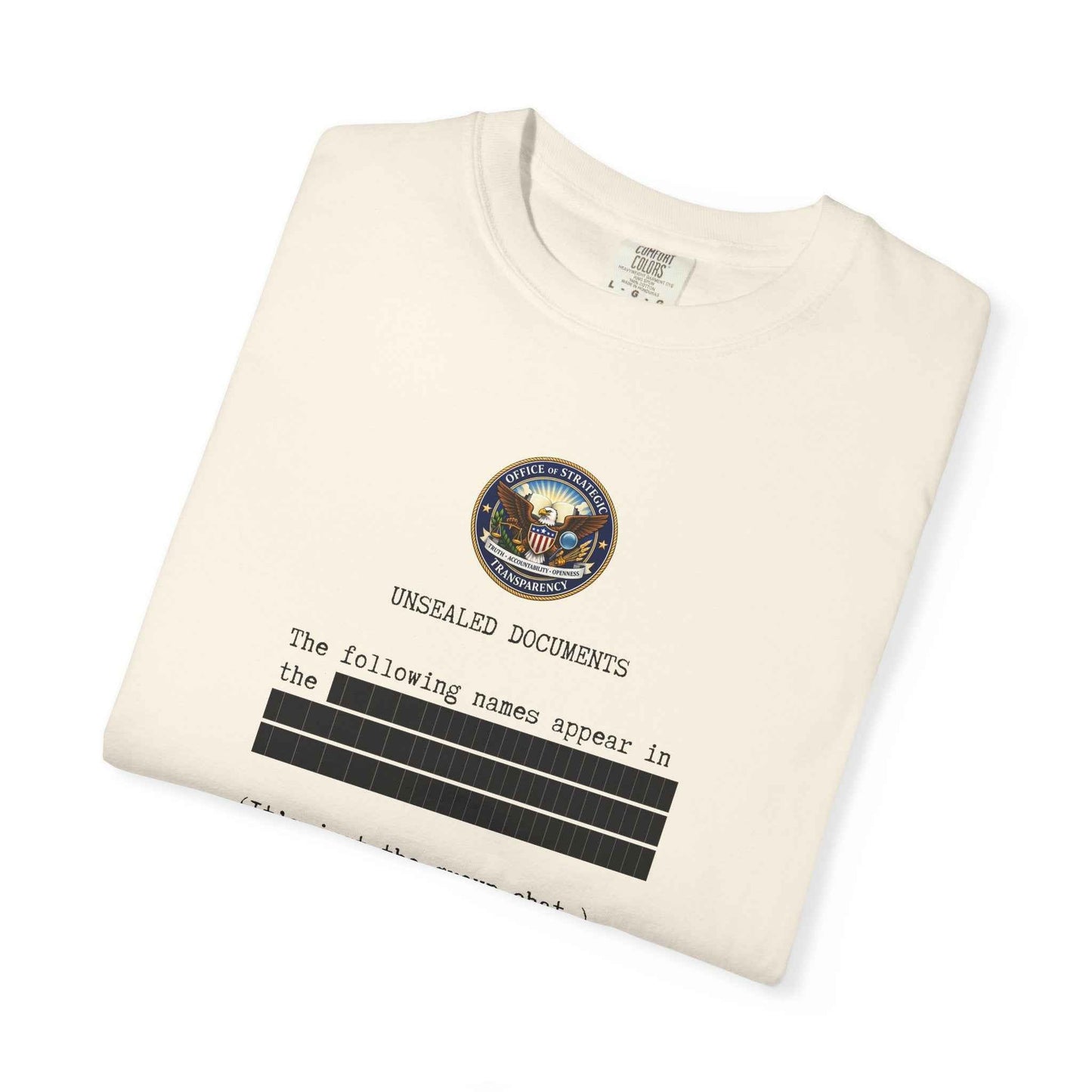 Unsealed Documents Unisex T-Shirt - Political Satire Tee