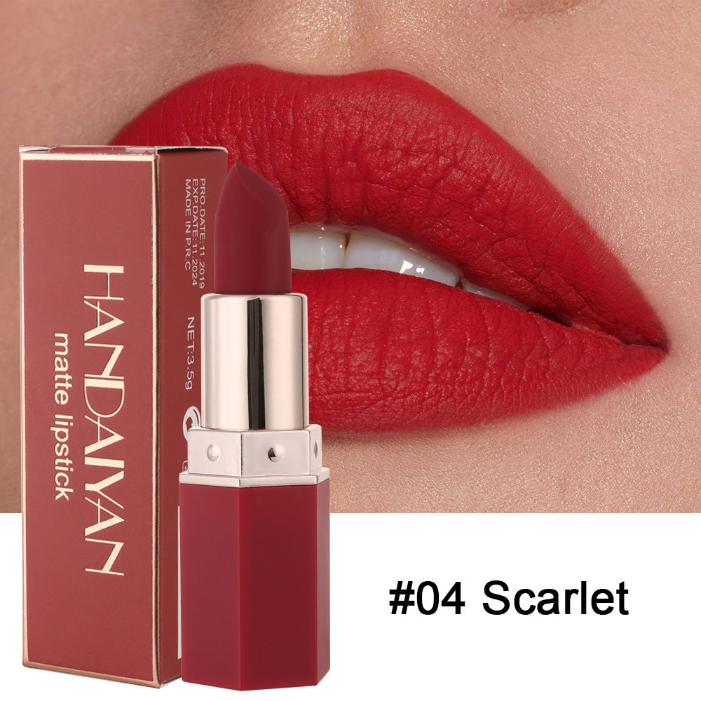 HANDAIYAN Matte Long Lasting Lipstick Lipstick Long Lasting Makeup Multi Color Lipsticks Look Good And Show Temperament - Korvel