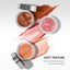 Pudaier 10-color liquid blush eyeshadow brightens lips and cheeks to contour naturally with fine glitter highlights - Korvel