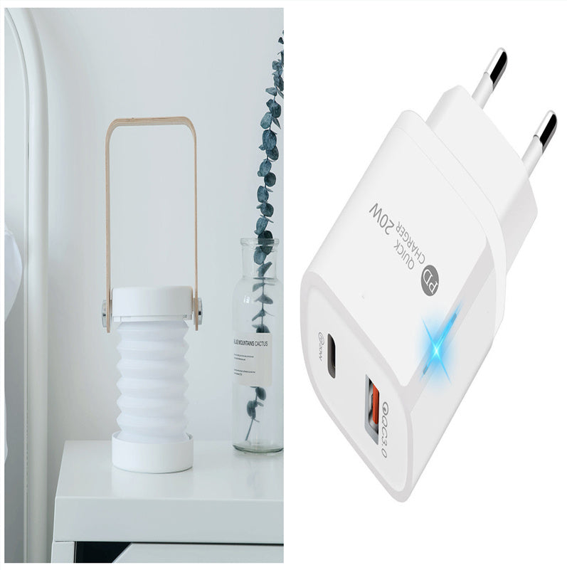 Foldable Touch Dimmable LED Night Light - Portable Lantern