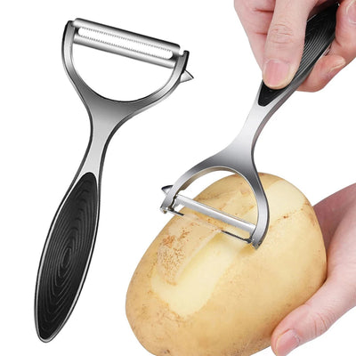 Stainless Steel Potato Peeler Vegetable Peeler Multi-function Carrot Grater Fruit Tools Kitchen Accessories cuisine pelador - Korvel