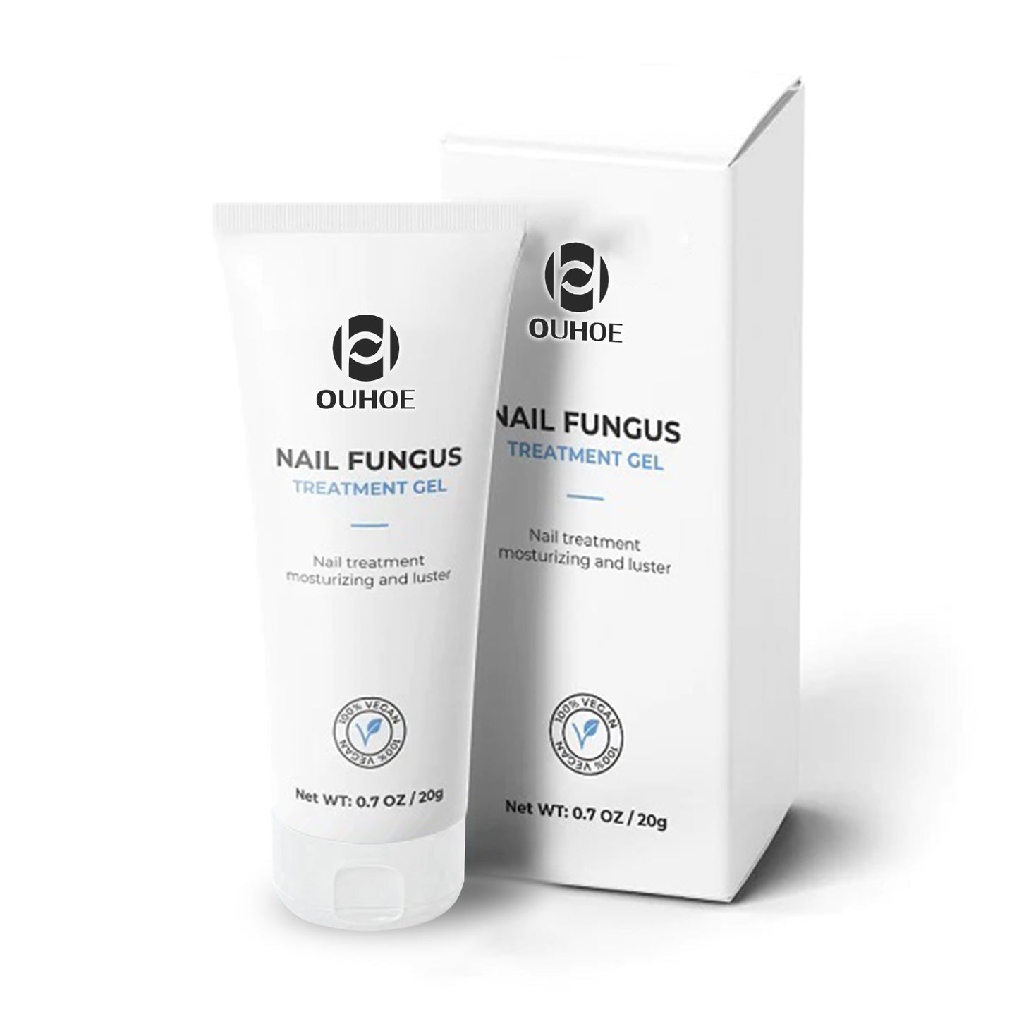 Nail Care Gel, Hand And Foot Gray Nails Soft Nail Shine Nail Thickening Nail Repair Gel - Korvel