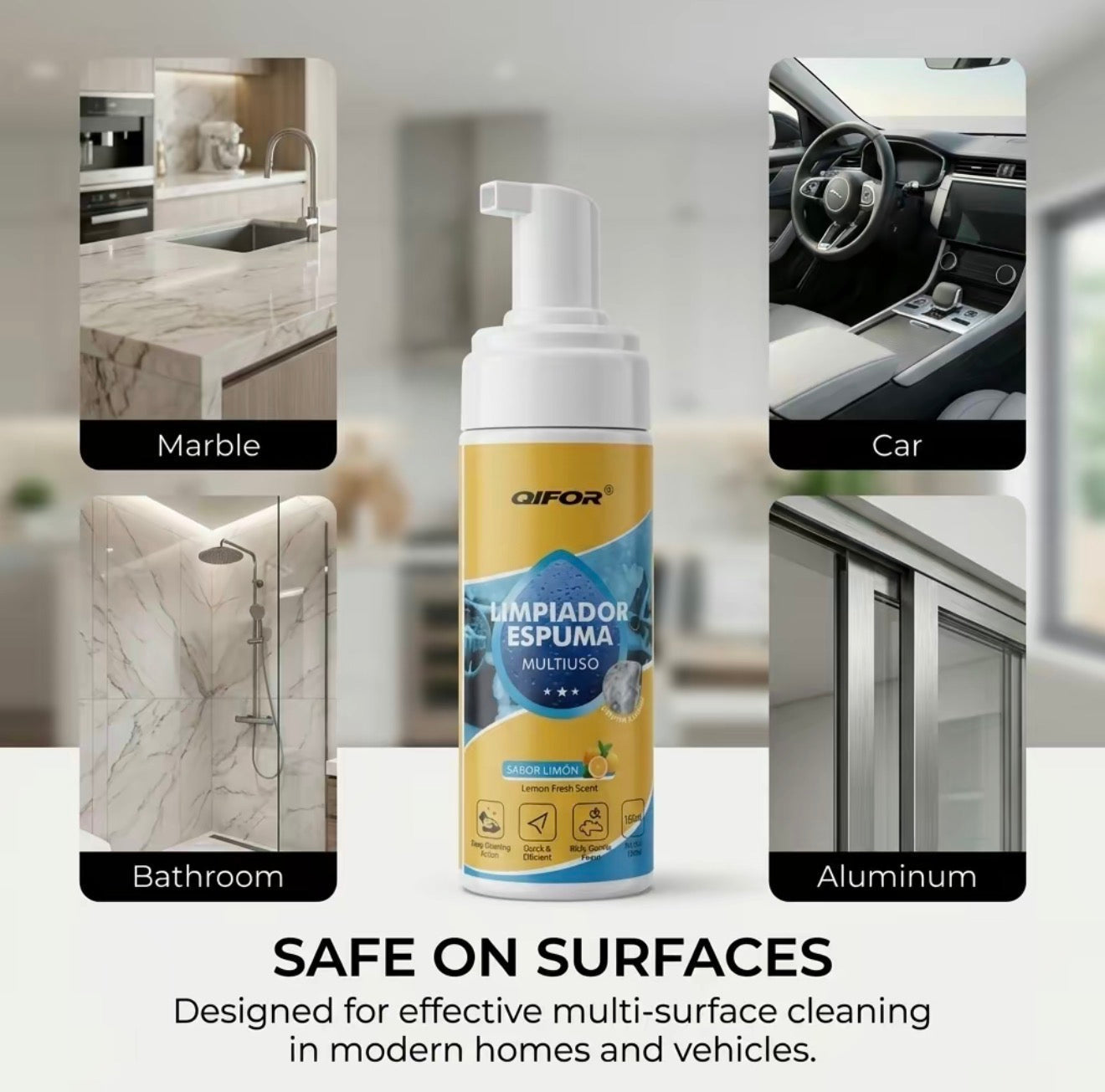 EnzyClean Foam Spray - Multi-Surface Cleaner