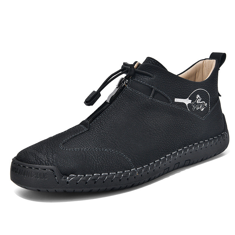 Premium Casual Men's Leather Shoes for Travel