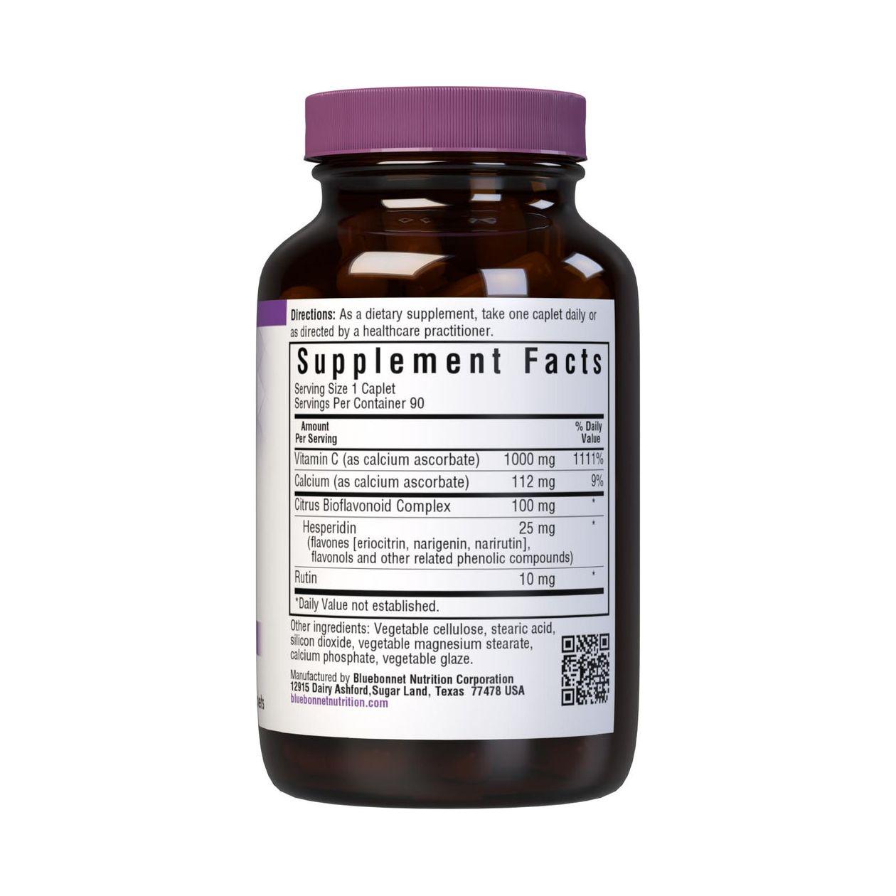Bluebonnet Buffered Vitamin C 1000 mg - 90 Vegetable Capsules