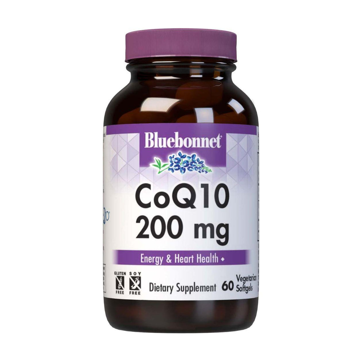 BlueBonnet CoQ-10 200 mg Vegetarian Softgels - 60 Count