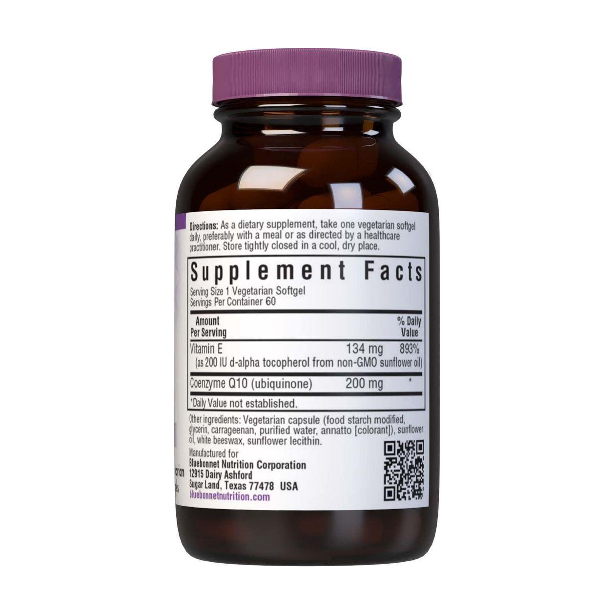 BlueBonnet CoQ-10 200 mg Vegetarian Softgels - 60 Count