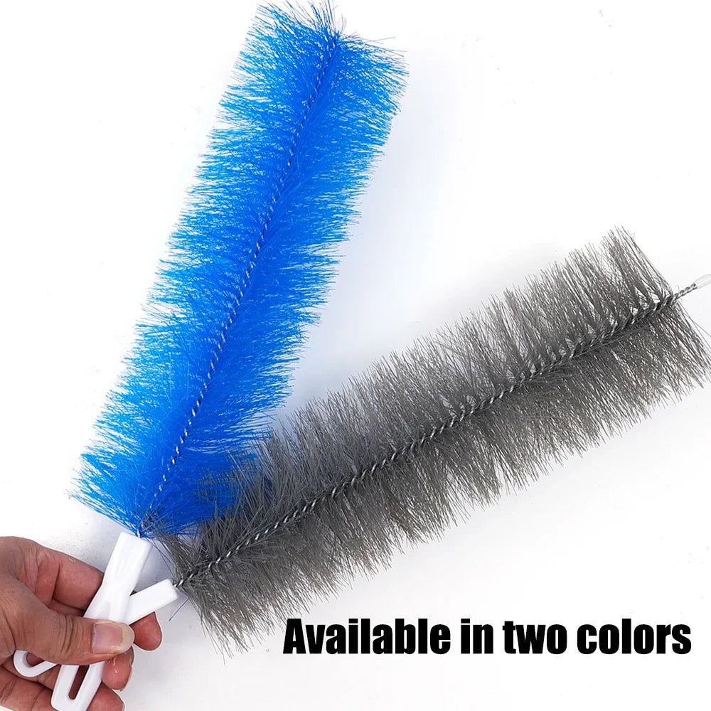Fan Brush Bendable Microfibre Duster Household Dust Remover Cleanning Brush for Air-conditioner Furniture Shutter Car Cleaner - Korvel