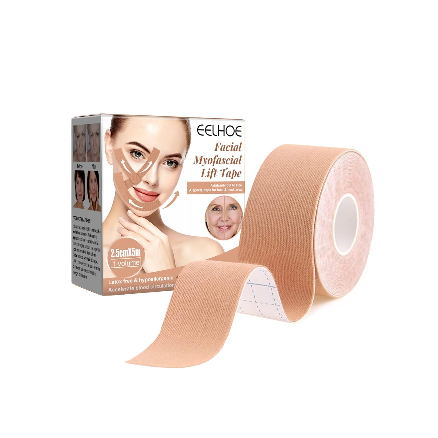 Banda de Apretado Facial Miofascial para un Aspecto Definido