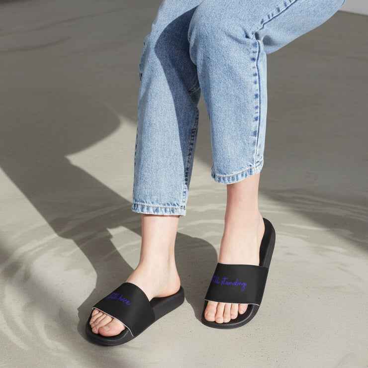 Still Here / Still Standing Slide Sandals — Quiet Strength Edition