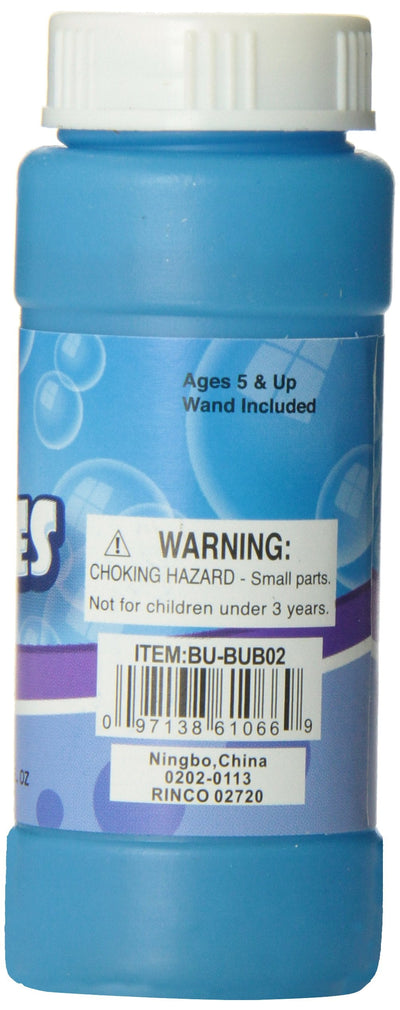 Bubble Bottles, 2 oz, 12 Pack