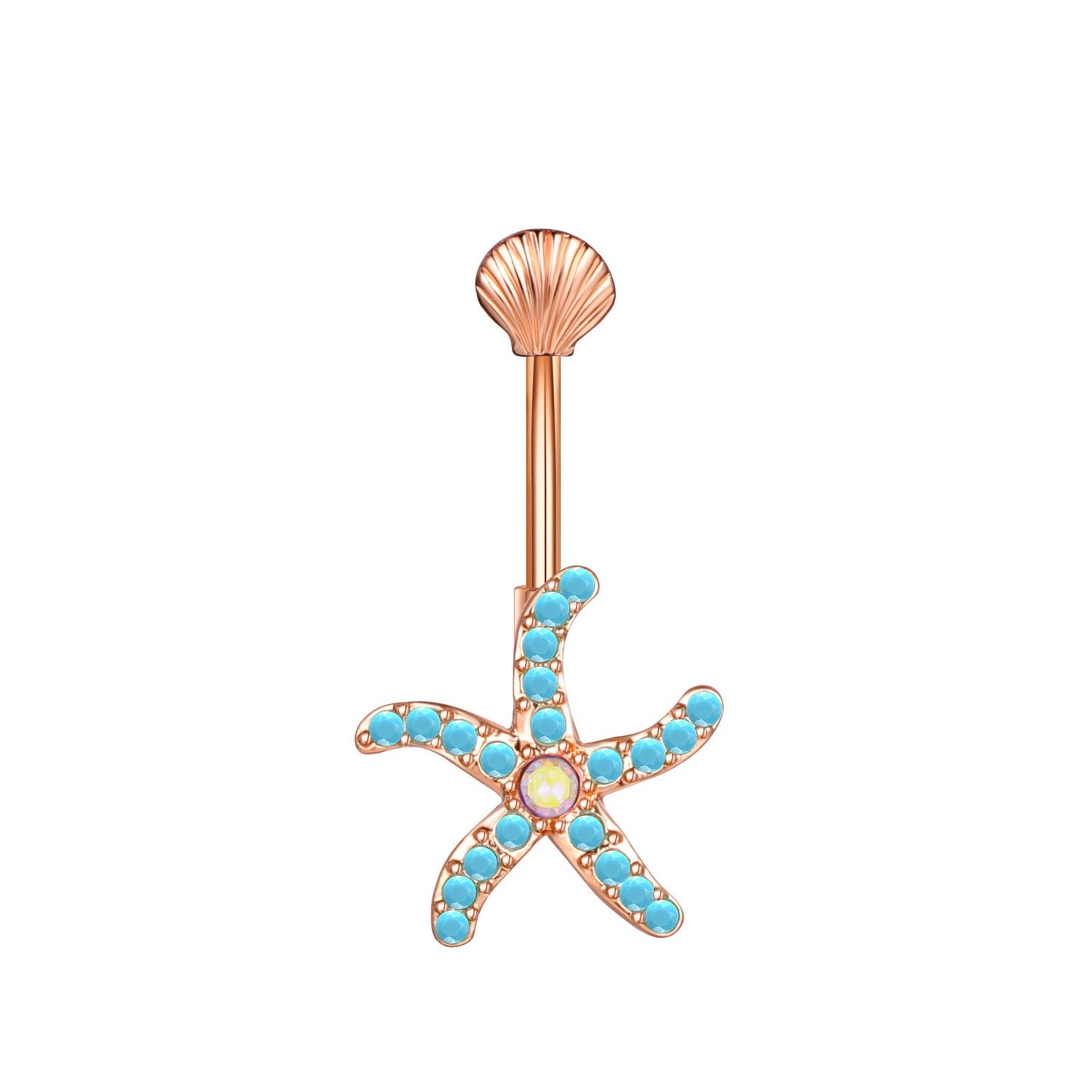 Navel Ring Creative Bat Bee Navel Buckle Navel Ring Body Piercing Jewelry - Korvel