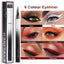 CmaaDu Eyeliner Pencil Waterproof Sweatproof Not Smudged Cool Black Starry Sky Thin Head Eyeliner - Korvel