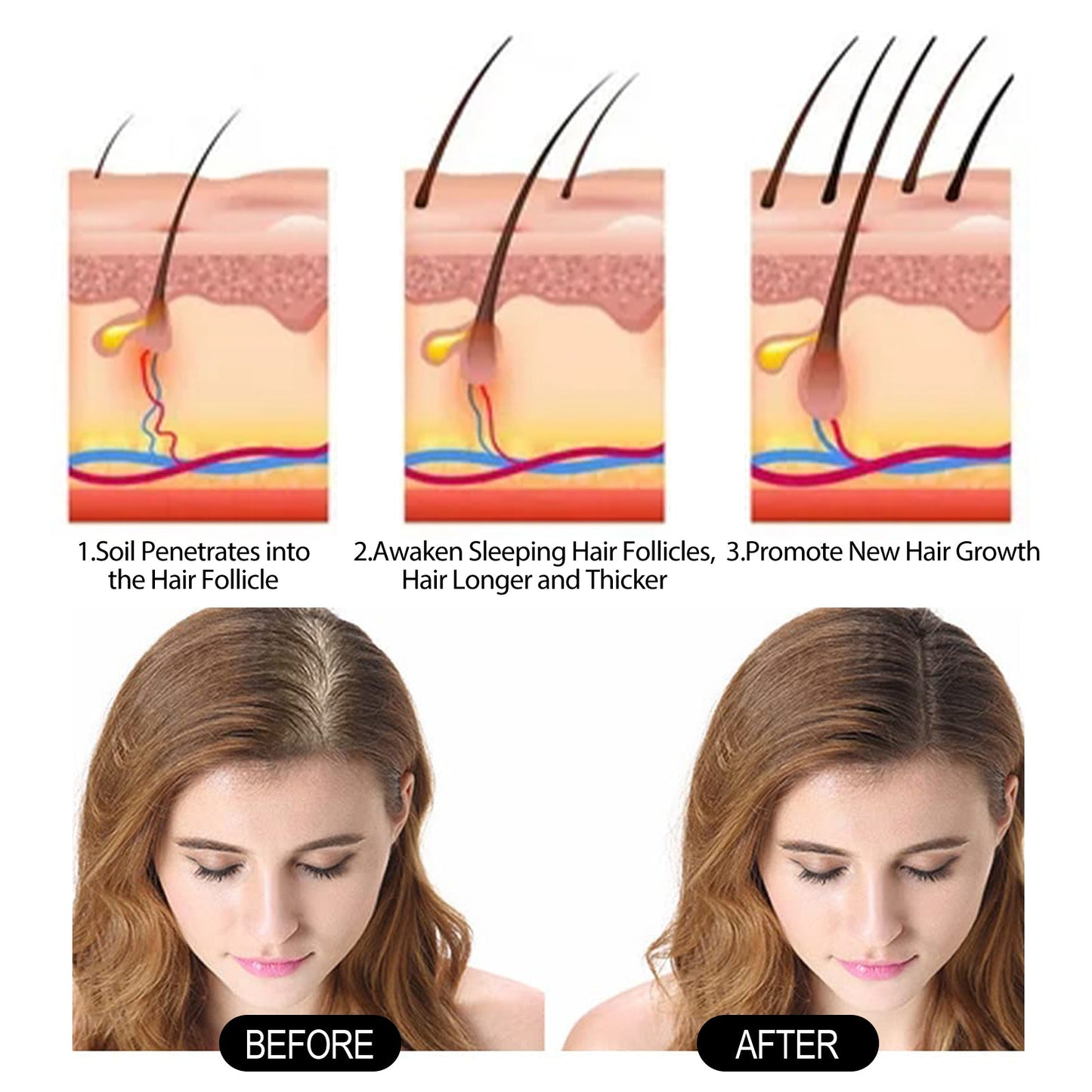 Premium Hair Essence for Moisturizing and Repairing Hair