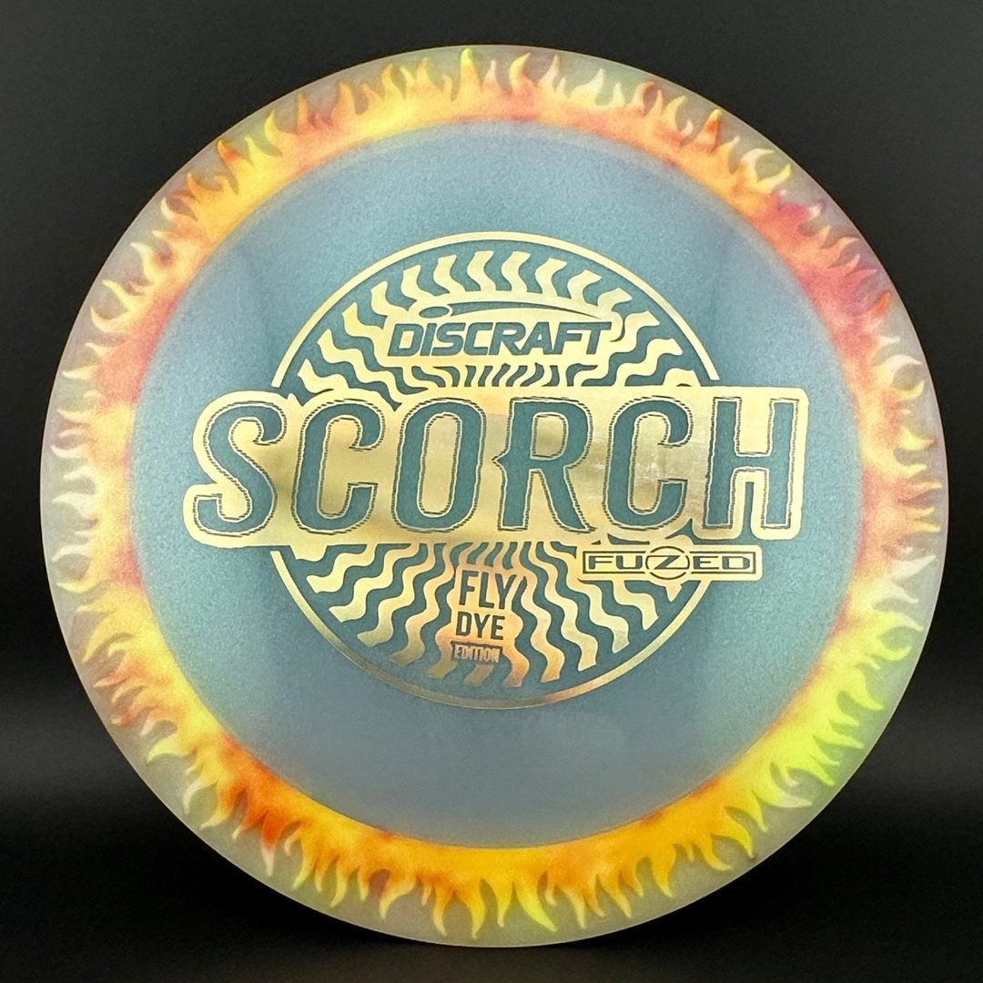 Fly Dye FuZed Sparkle Scorch - Disco de Golf de Edición Limitada