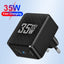 Gallium Nitride GaN35W Fast Charging Head QC3.0 Charger - Korvel