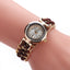 New small dial with diamond inlay Women's woven rope watch Women's creative fashion retractable rope quartz watch - Korvel