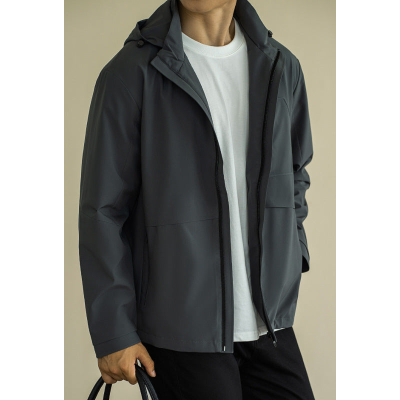 Men's Lightweight Quick-Drying Waterproof Fall Jacket