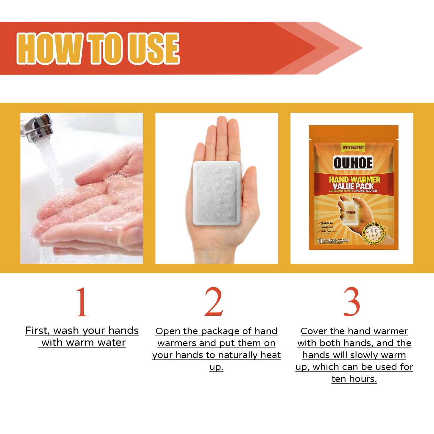 Portable Hand Warmer Value Pack for Outdoor Comfort