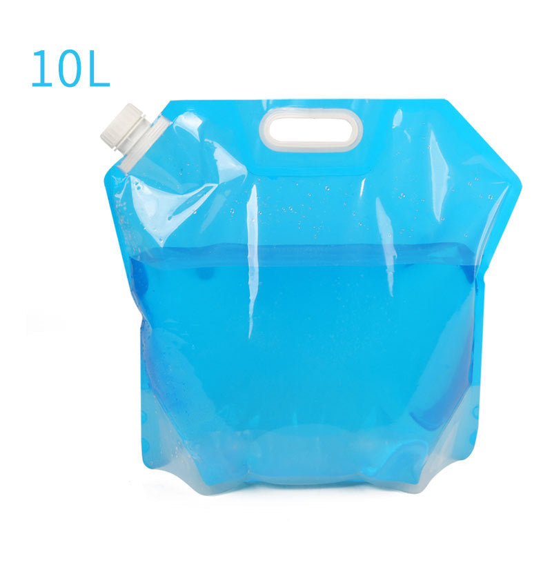 Sacs d'eau portables pliables pour aventures en plein air