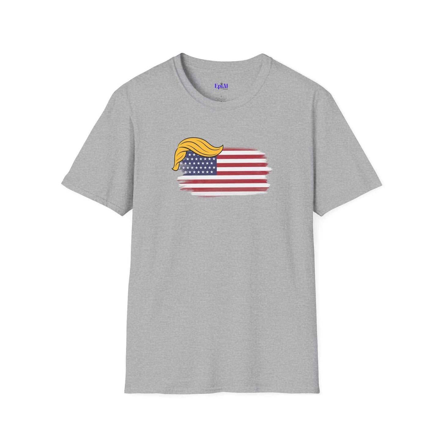 Camiseta Parodia Swoop & Stripes – Camiseta Unisex de Algodón Suave