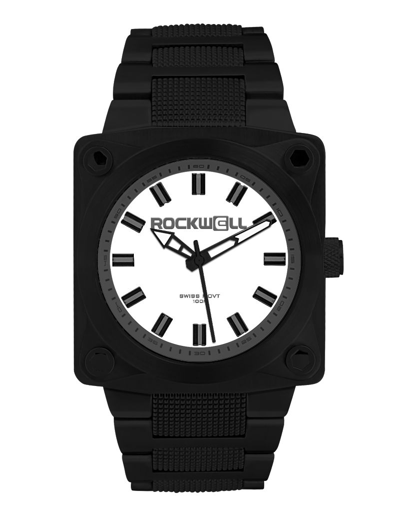 Reloj Rockwell 747 Negro/Blanco