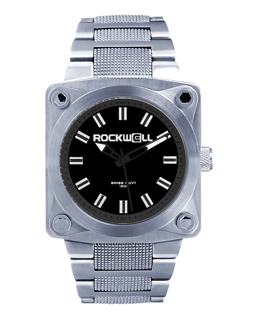 Montre Argent/Noir 747