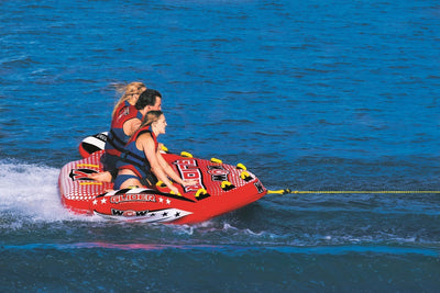 WOW Watersports Glider 3 Person Towable with Flex Seating