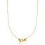 Collar LOVE en Oro Amarillo de 14k