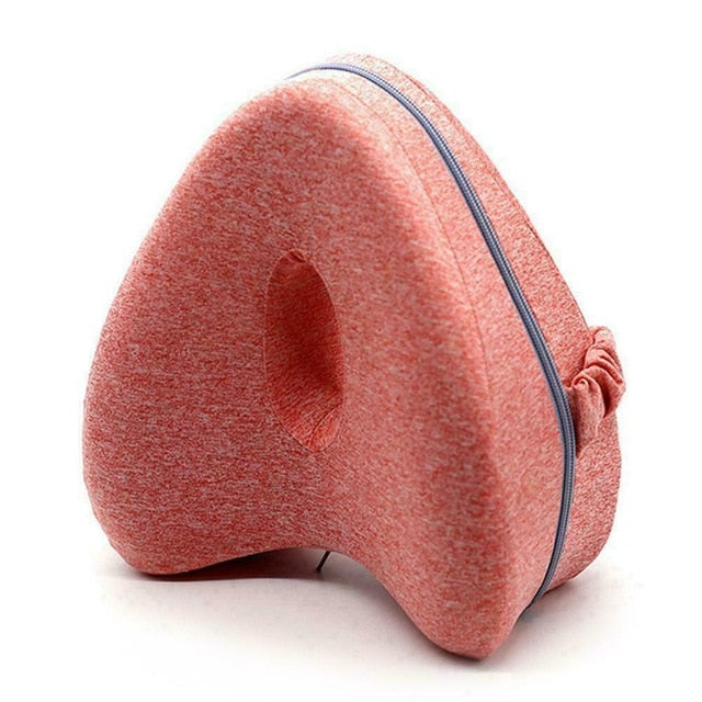 Heart-Shaped Foam Memory Pillow Contour Memory Foam Leg Pillow Orthopaedic Pillow Back Hips Knee Support Relief Back Hips Wedge - Korvel