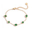 Exquisite Zircon Titanium Steel Bracelet for Women