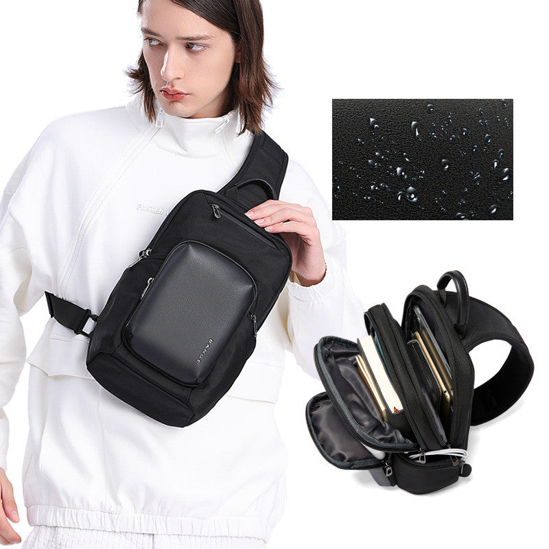 BANGE Men's Large Capacity Crossbody Bag