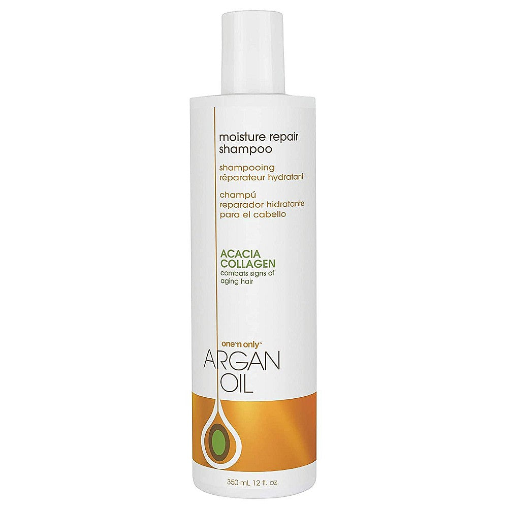Champú Reparador de Hidratación con Aceite de Argán One N' Only 12 Oz
