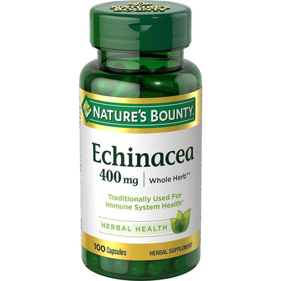 Nature's Bounty Echinacea Capsules, 400 Mg - Immune Support