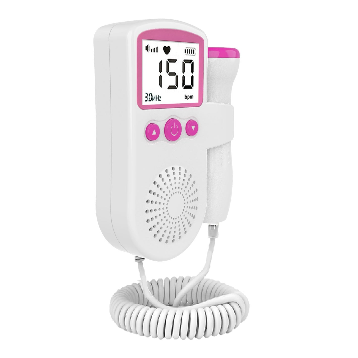 Moniteur de fréquence cardiaque fœtale portable pour un usage domestique