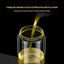Food Grade Oil Pot Dual Use Glass Oil Spray Bottle Household Spray Sesame Oil Bottle Automatic Opening and Closing - Korvel