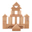 Puzzle Wooden Children's Wooden Boxed Beech 22 Pieces Can Be Bitten Assembled Building Blocks Pile Up Early Education Toys - Korvel
