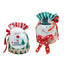 Christmas Apple Bag Accessories Linen Cartoon Santa Claus Snowman Gift Bag Candy Bag Gift Bag - Korvel