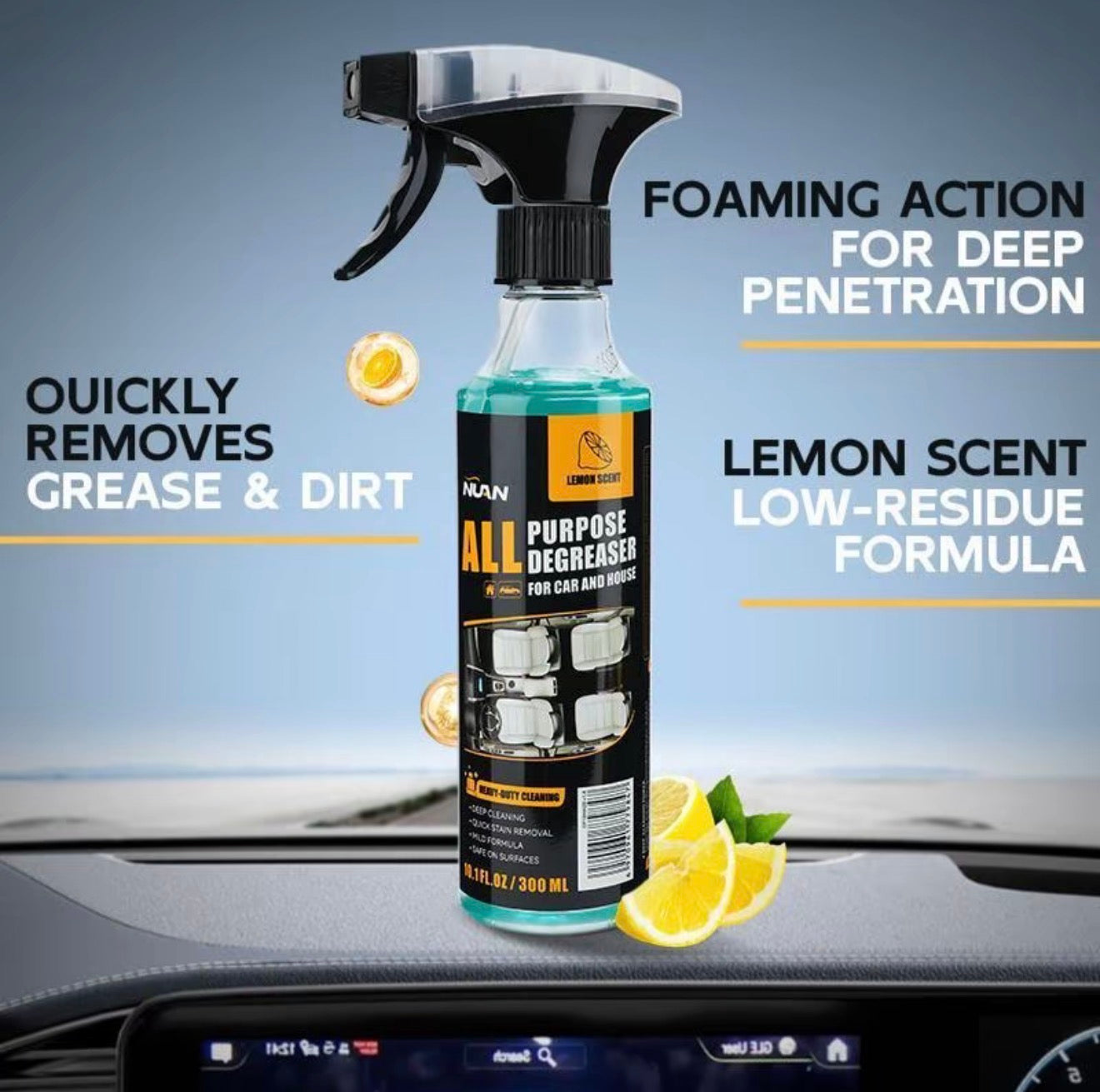 PowerClean Multi Degreaser - All-Purpose Cleaning Spray