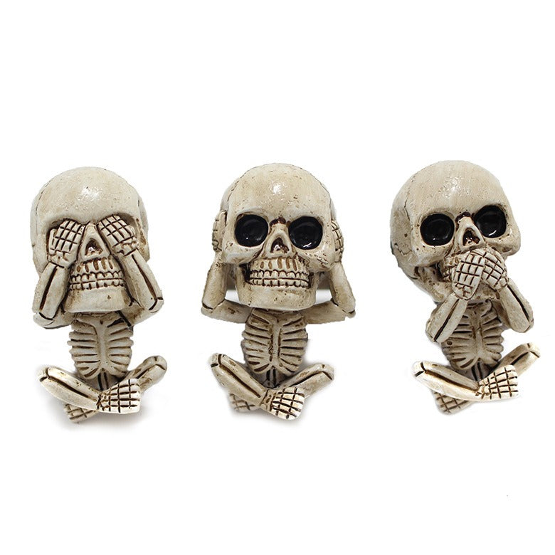 Ghost Head Aromatherapy Hanger Set Resin Car Air Outlet Aromatherapy Decoration Car - Korvel